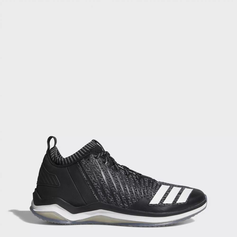 Adidas Icon Trainer Tenis De Beisbol Grises Para Hombre (MX-17724)